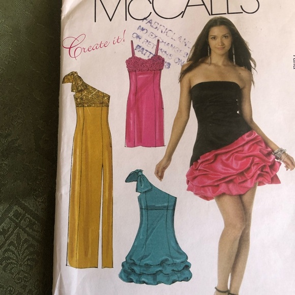 McCall’s M6283 pattern- grad dress, party dress, prom, Christmas and more - Picture 7 of 7